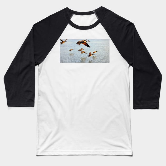 Arrival Baseball T-Shirt by LaurieMinor